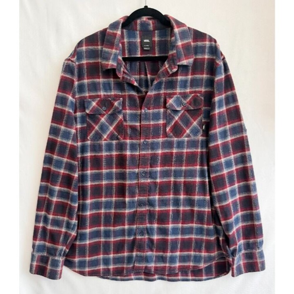 Vans Plaid Button Up Shirt XX-Large Tailored Fit